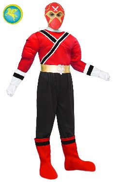 SUPER NINJA ROSSO (CON MUSCOLI) DI PEGASUS